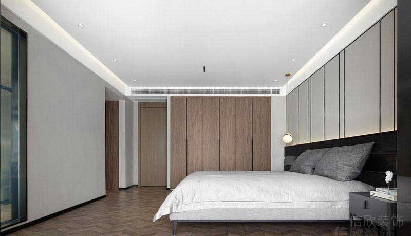 二手房改造現(xiàn)代簡約風臥室效果圖(2)