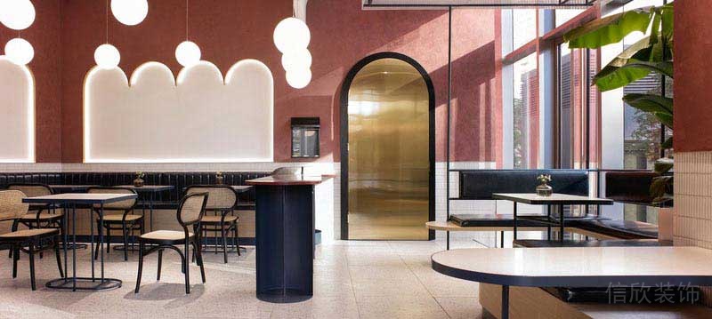 后現(xiàn)代風(fēng)格茶飲空間公共區(qū)