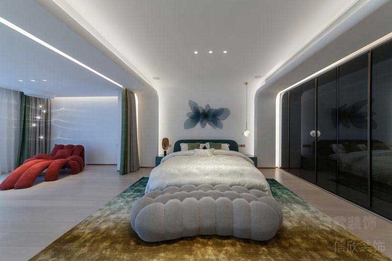 后現(xiàn)代極簡風家居臥室