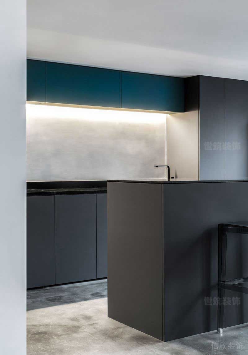 極簡風(fēng)格公寓餐廚