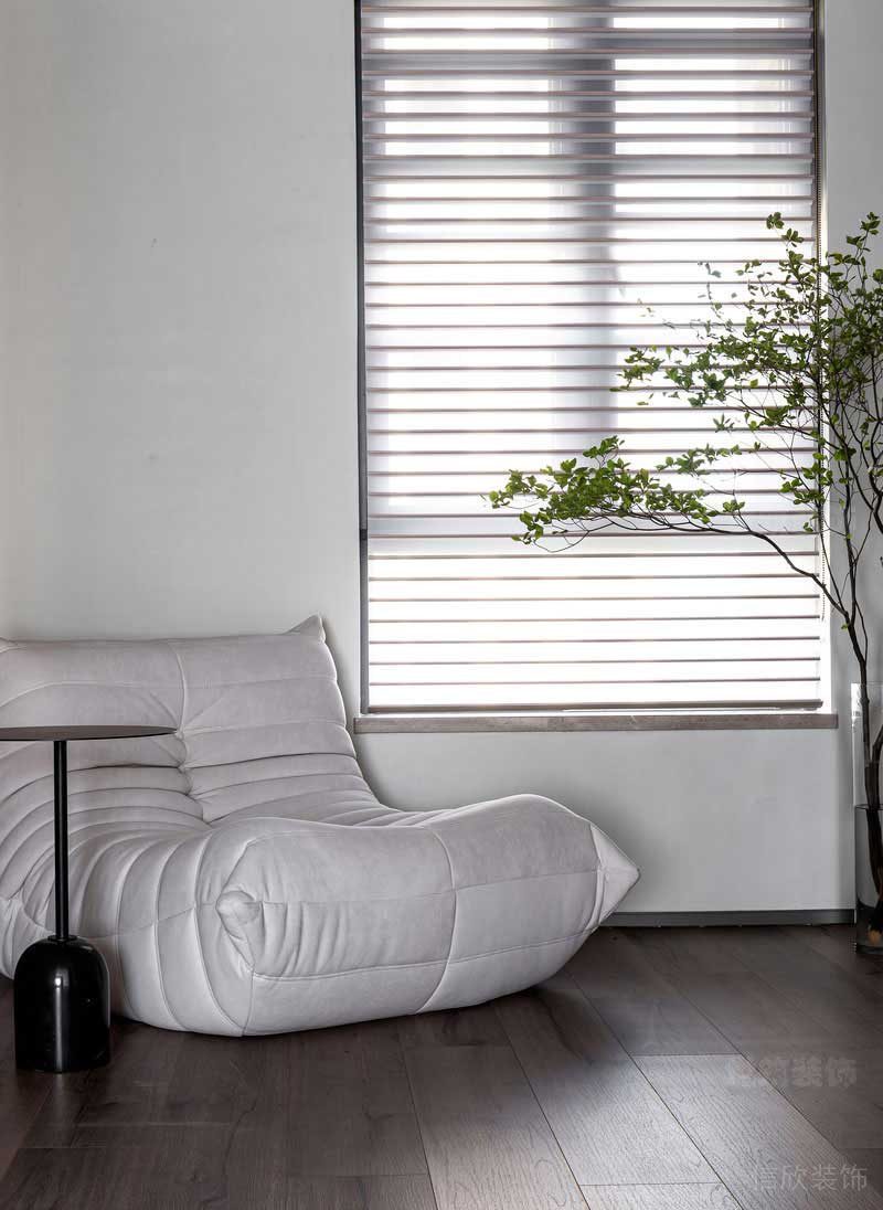 極簡風格家居休閑區落地沙發