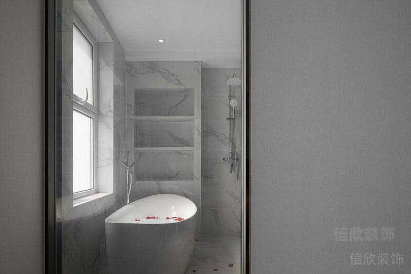 簡歐風格別墅衛生間