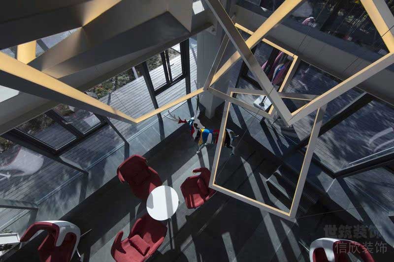 現(xiàn)代風格餐飲空間休閑區(qū)