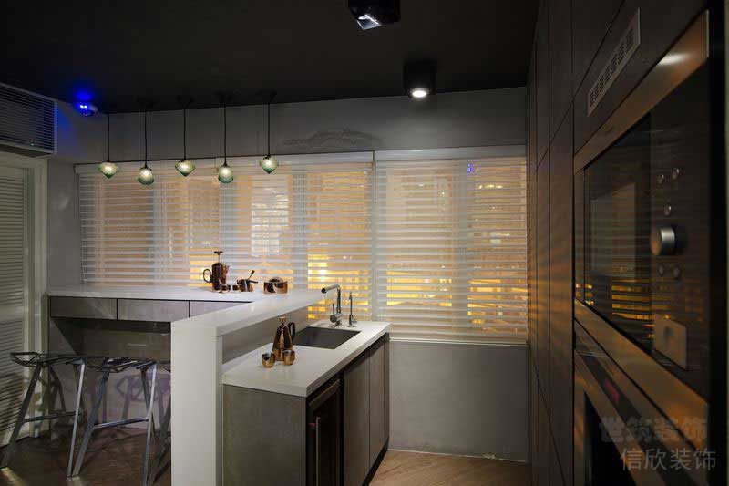 現(xiàn)代風(fēng)格公寓餐吧實景圖