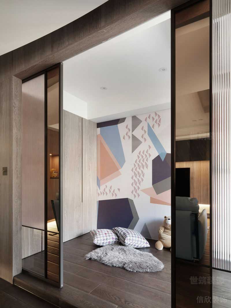 現(xiàn)代風(fēng)格家居空間兒童游玩室