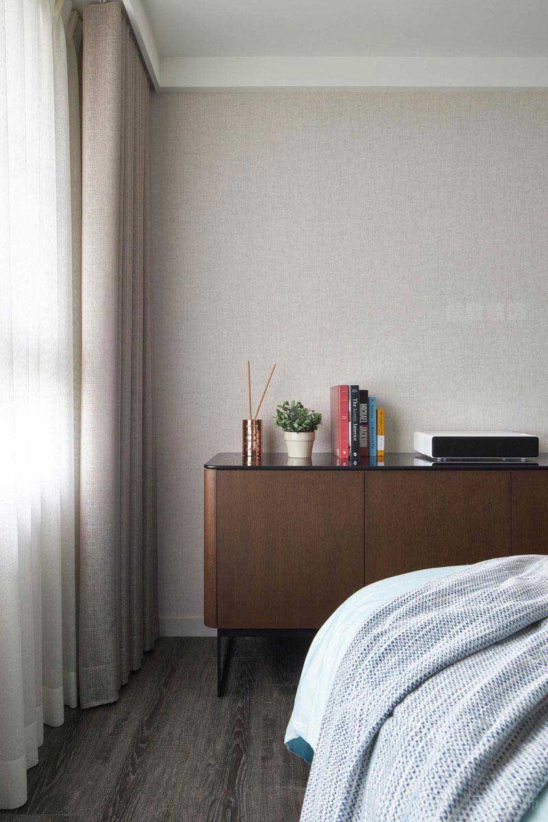 現代風格臥室矮柜搭配效果