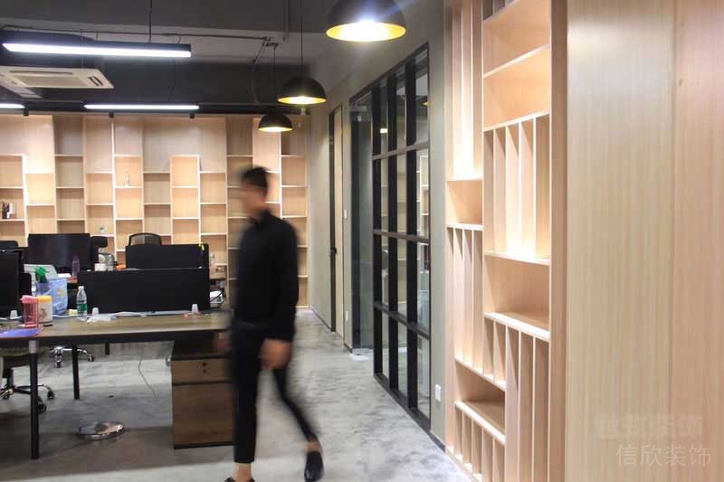 現代工業(yè)辦公室地面水泥漆