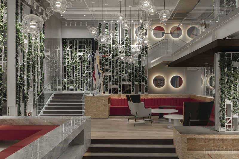 現(xiàn)代工業(yè)餐飲空間公共區(qū)雅座設(shè)計