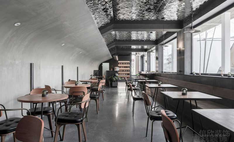 現(xiàn)代工業(yè)風餐飲空間特色主題公共區(qū)