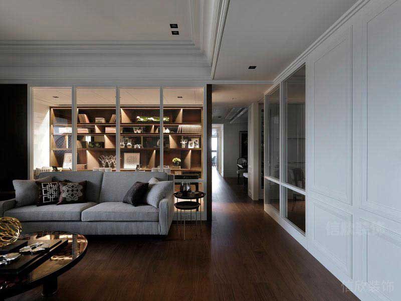 現(xiàn)代簡(jiǎn)約家庭起居室