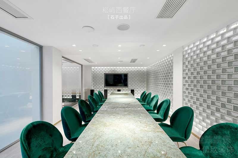 現(xiàn)代輕奢風格辦公室商務洽談會議室