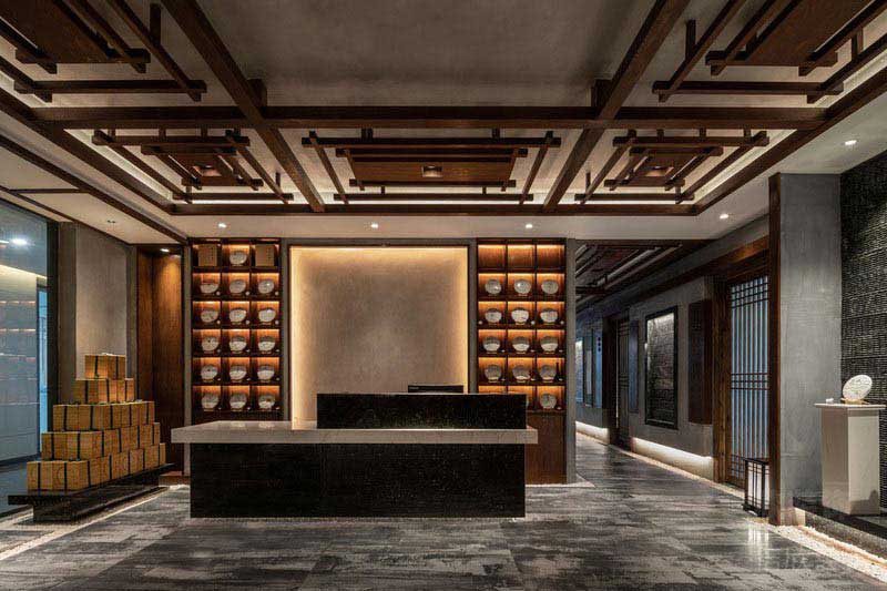 現(xiàn)代中式商業(yè)空間前臺