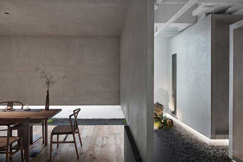 新中式風(fēng)格辦公空間品茶區(qū)