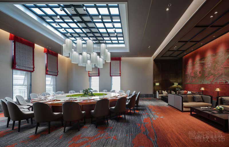 新中式風(fēng)格辦公室主題會客包房