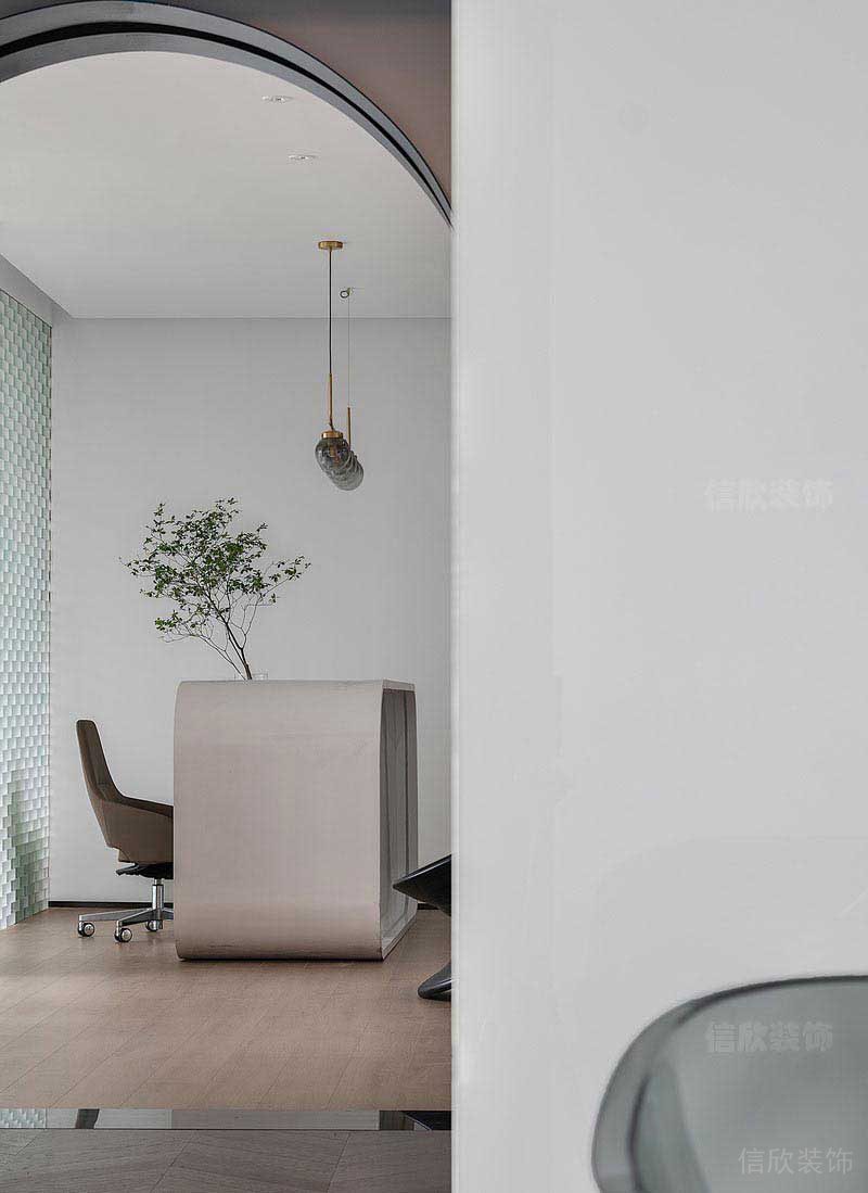 原木現(xiàn)代商業(yè)空間前臺