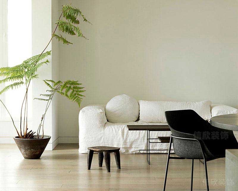 中式極簡風(fēng)家庭客廳