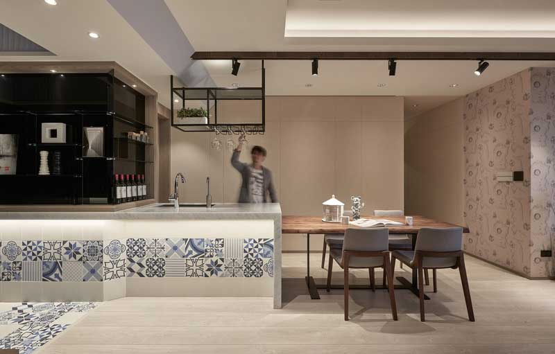 深圳福田區(qū)梅林北歐風格家庭裝修工程餐廚 深圳福田區(qū)梅林北歐風格家庭裝修工程餐廚