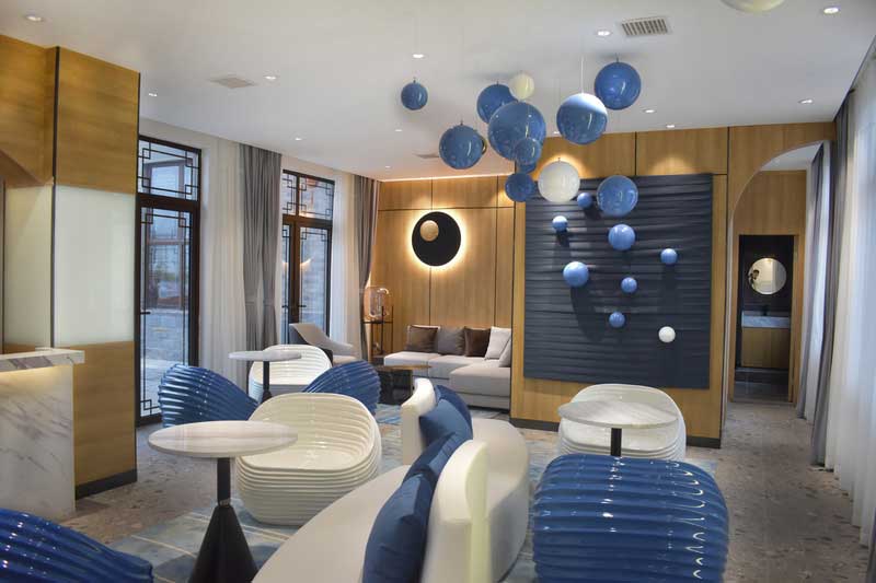 深圳鹽田區現代中式風格辦公室裝修設計色彩搭配 深圳鹽田區現代中式風格辦公室裝修設計色彩搭配