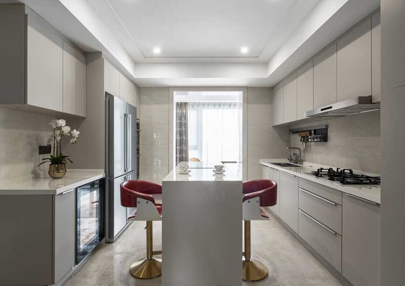 深圳羅湖現代輕奢風格裝修廚房 深圳羅湖現代輕奢風格裝修廚房