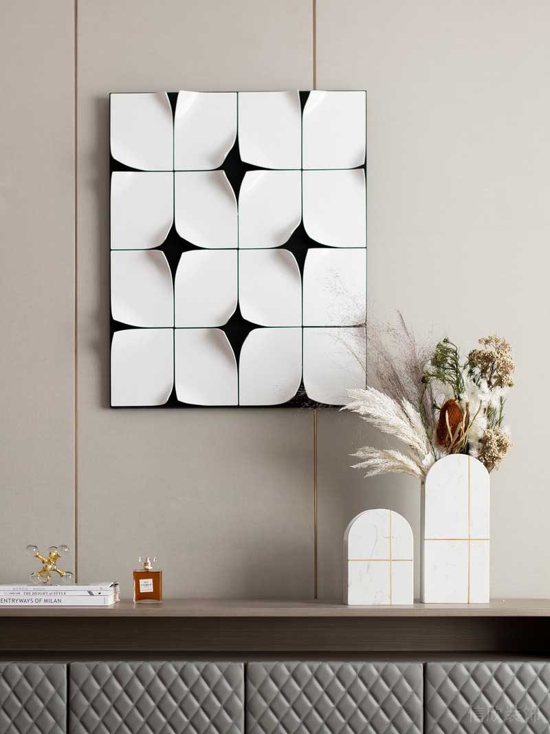 深圳龍崗坂田萬科第五園輕奢風大戶型樣板間設計主臥飾品 深圳龍崗坂田萬科第五園輕奢風大戶型樣板間設計主臥飾品