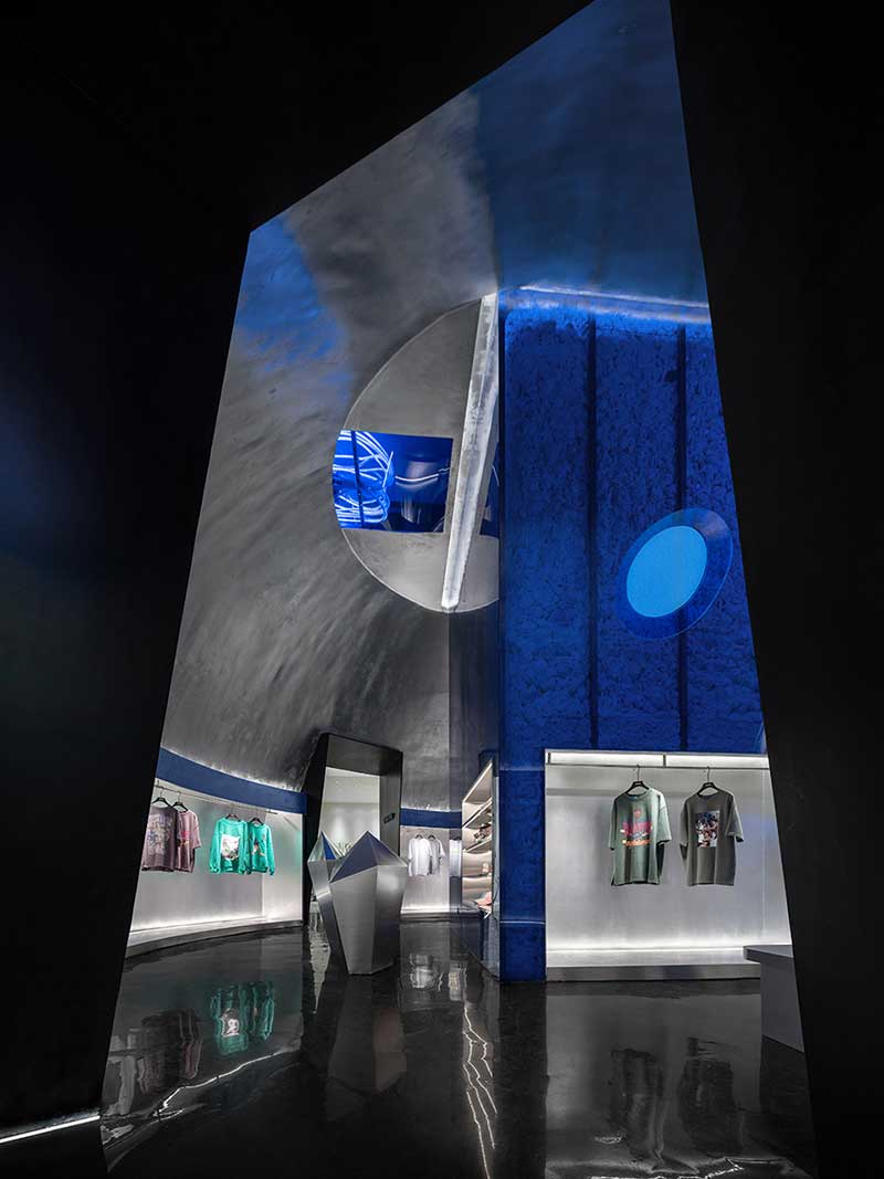 深圳鹽田區服裝店裝修設計服裝展示區 深圳鹽田區服裝店裝修設計服裝展示區