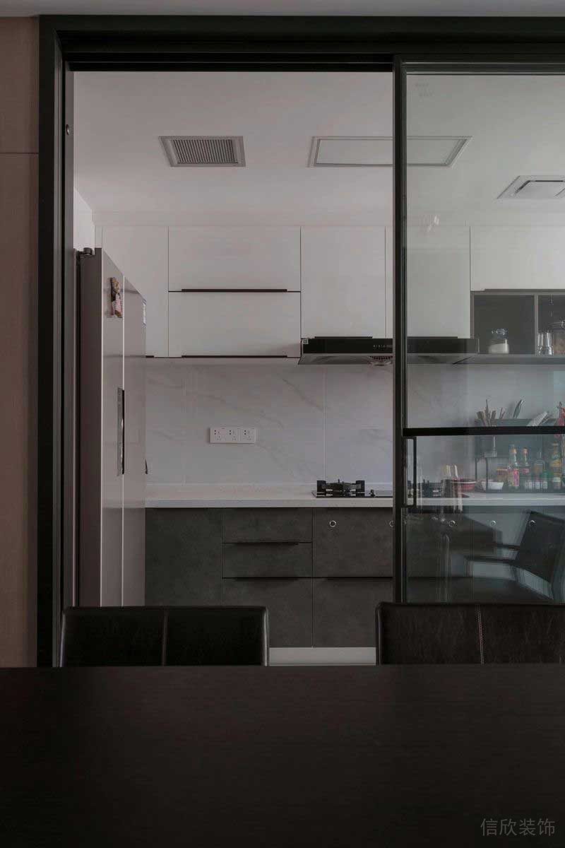 深圳福田區(qū)筆架山極簡風(fēng)新房裝修設(shè)計(jì)案例廚房 深圳福田區(qū)筆架山極簡風(fēng)新房裝修設(shè)計(jì)案例廚房