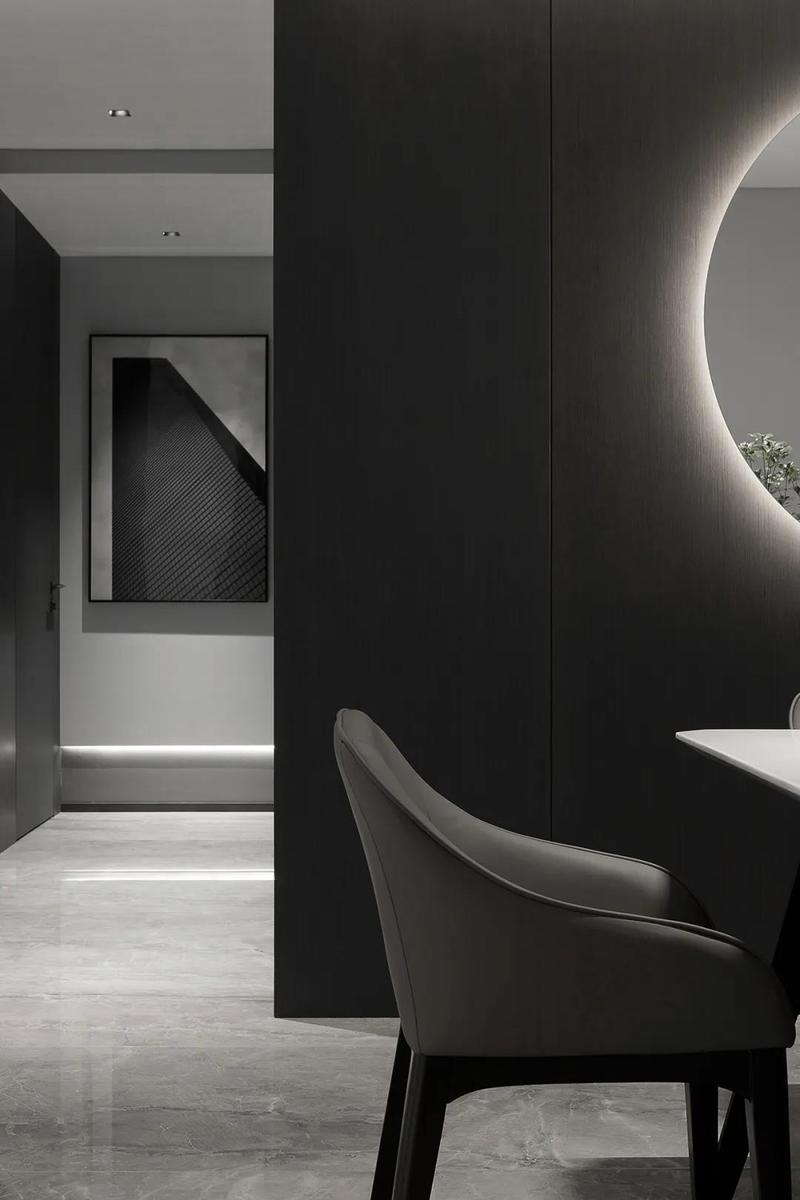 深圳鹽田極簡風格家庭住宅裝修設計餐椅 深圳鹽田極簡風格家庭住宅裝修設計餐椅