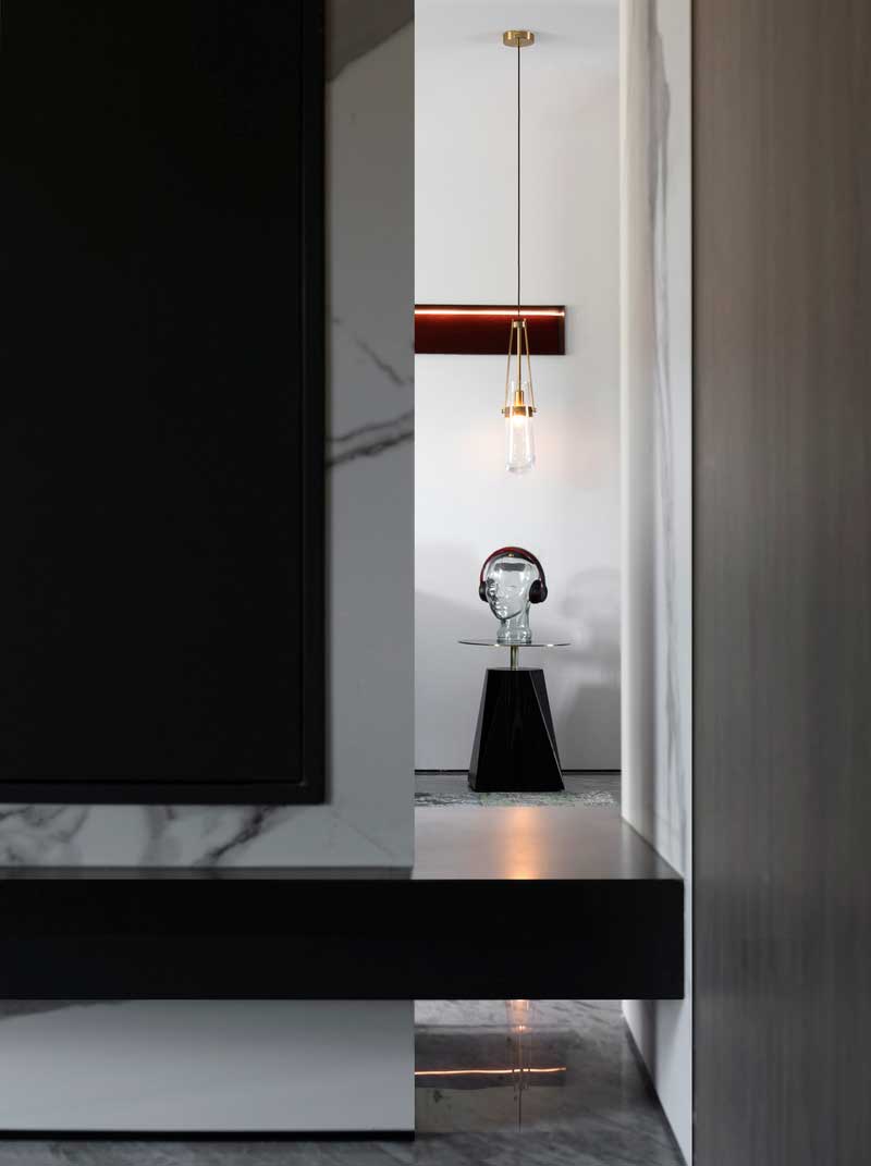 深圳南山區南油現代中式二手房翻新裝修藝術圓幾 深圳南山區南油現代中式二手房翻新裝修藝術圓幾