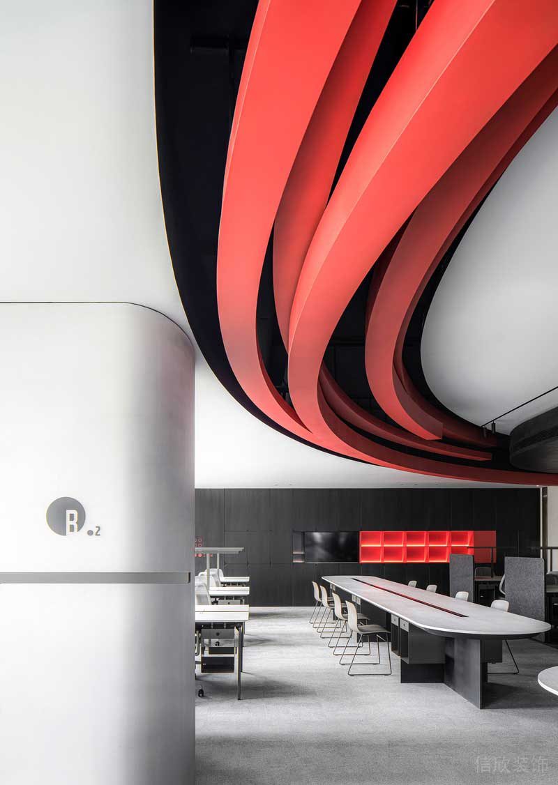 深圳南山前海現(xiàn)代風(fēng)格辦公室裝修設(shè)計(jì)天花吊頂主題藝術(shù)造型 深圳南山前海現(xiàn)代風(fēng)格辦公室裝修設(shè)計(jì)天花吊頂主題藝術(shù)造型