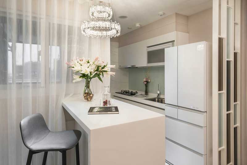 深圳鹽田區簡歐風格家居住房裝修設計吧椅 深圳鹽田區簡歐風格家居住房裝修設計吧椅