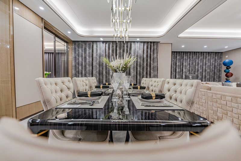 深圳龍崗區橫崗輕奢風格新房裝修工程餐桌飾品 深圳龍崗區橫崗輕奢風格新房裝修工程餐桌飾品