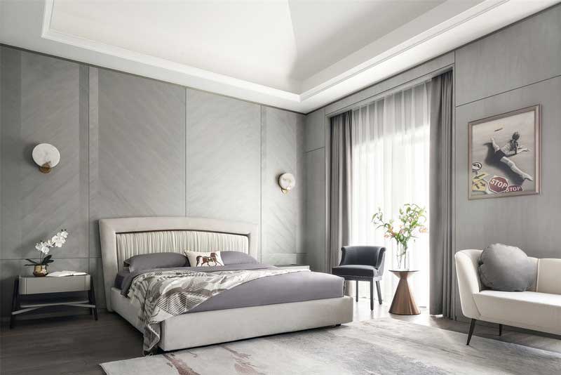 深圳南山區西麗簡約風格別墅裝修主臥家具 深圳南山區西麗簡約風格別墅裝修主臥家具