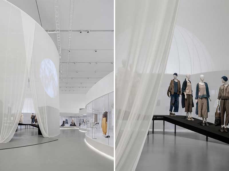 深圳南山區(qū)服裝展廳裝修設(shè)計(jì)模特展示