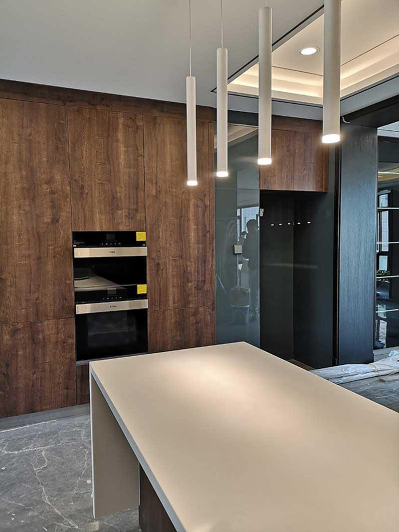 深圳南山新中式家居裝修設(shè)計(jì)圖西櫥