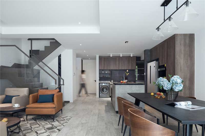 深圳羅湖區(qū)簡(jiǎn)約風(fēng)格120平方三房裝修案例客餐廳 深圳羅湖區(qū)簡(jiǎn)約風(fēng)格120平方三房裝修案例客餐廳