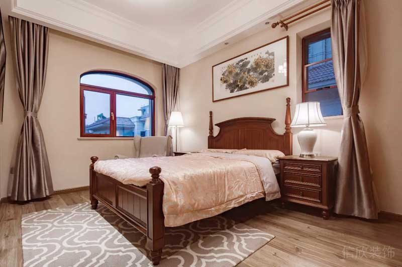 深圳寶安碧桂園簡歐風格別墅樣板間設計次臥 深圳寶安碧桂園簡歐風格別墅樣板間設計次臥