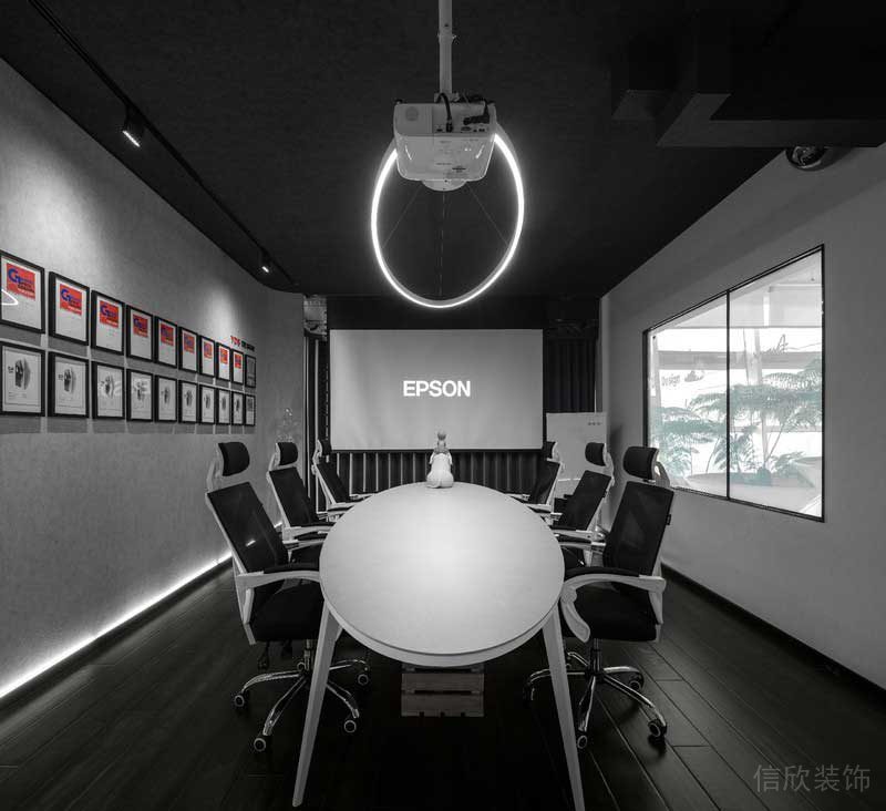 深圳南山南頭辦公室裝修設計案例會議室 深圳南山南頭辦公室裝修設計案例會議室