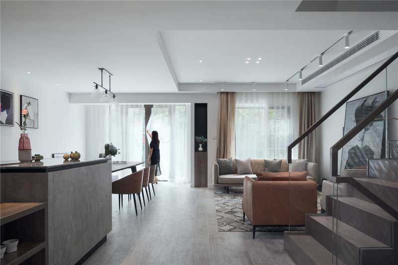 深圳羅湖區(qū)簡(jiǎn)約風(fēng)格120平方三房裝修案例采光效果 深圳羅湖區(qū)簡(jiǎn)約風(fēng)格120平方三房裝修案例采光效果