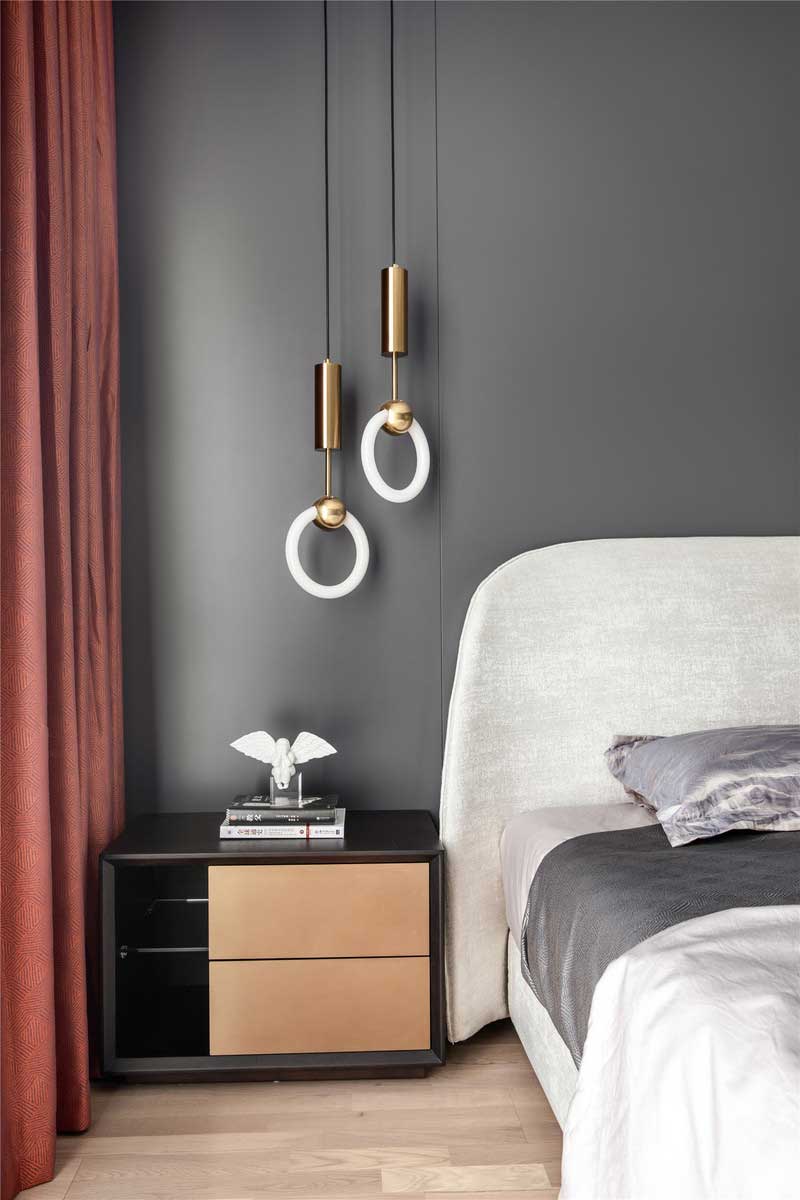 深圳龍崗坂田輕奢風格新房裝修設計主臥 深圳龍崗坂田輕奢風格新房裝修設計主臥