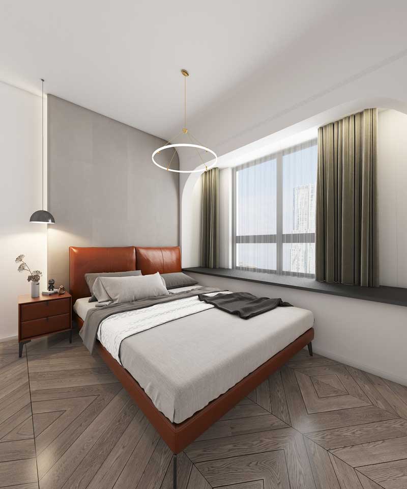 深圳碧桂園現(xiàn)代風格樣板間裝修設計客房 深圳碧桂園現(xiàn)代風格樣板間裝修設計客房