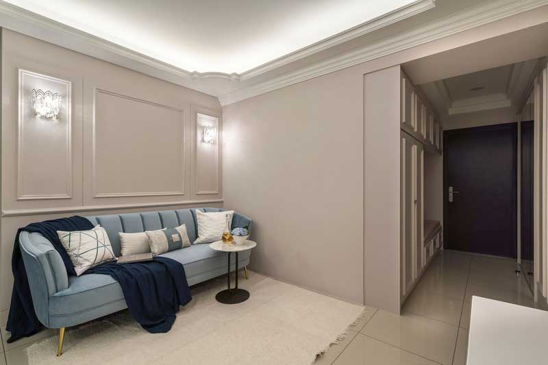 深圳鹽田區簡歐風格家居住房裝修設計客廳茶幾 深圳鹽田區簡歐風格家居住房裝修設計客廳茶幾