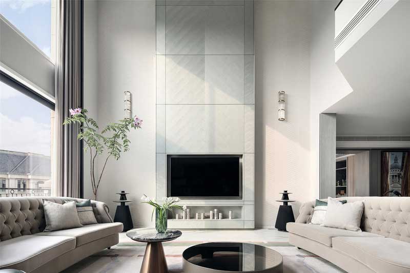 深圳南山區西麗簡約風格別墅裝修會客廳 深圳南山區西麗簡約風格別墅裝修會客廳