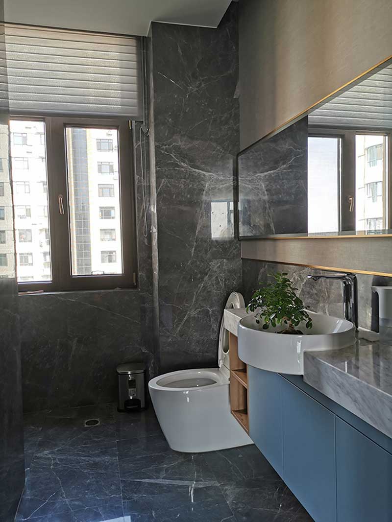 深圳南山新中式家居裝修設(shè)計(jì)圖公共衛(wèi)生間