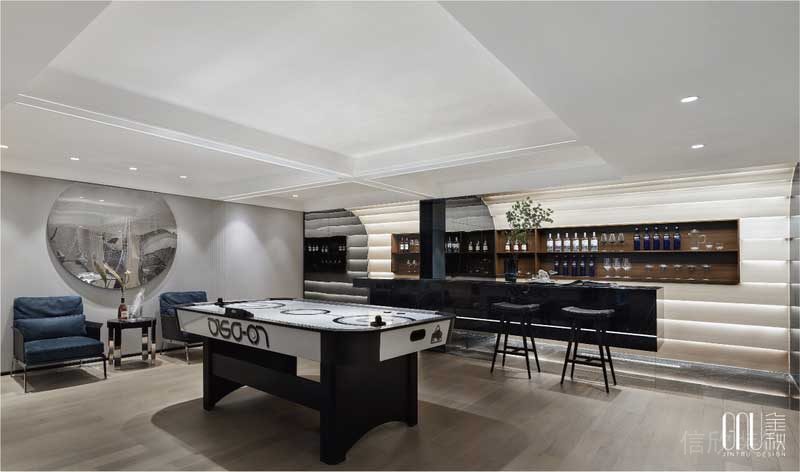 南山區80平方簡約家裝裝修吧臺 南山區80平方簡約家裝裝修吧臺