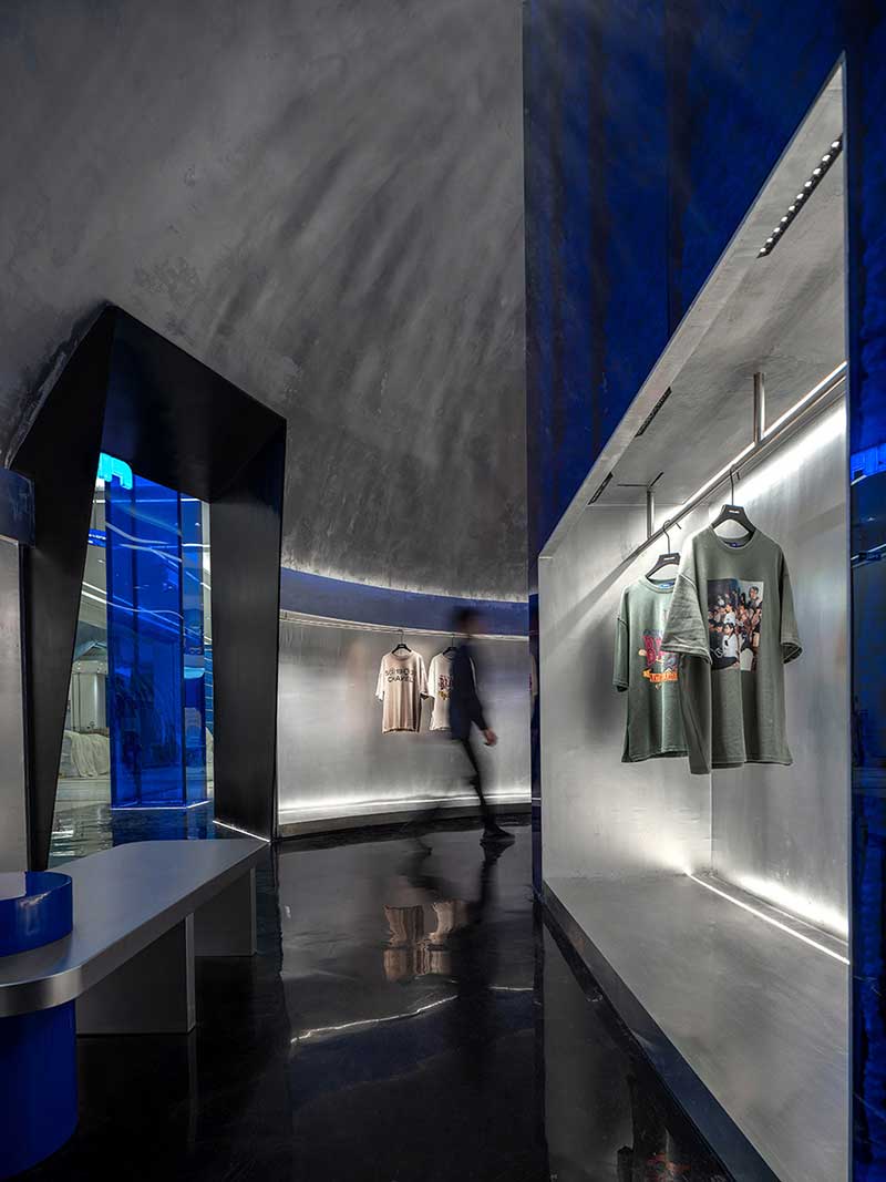 深圳鹽田服裝店內部空間 深圳鹽田服裝店內部空間