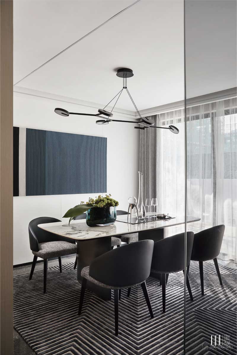 南山區80平方簡約家裝裝修餐廳 南山區80平方簡約家裝裝修餐廳