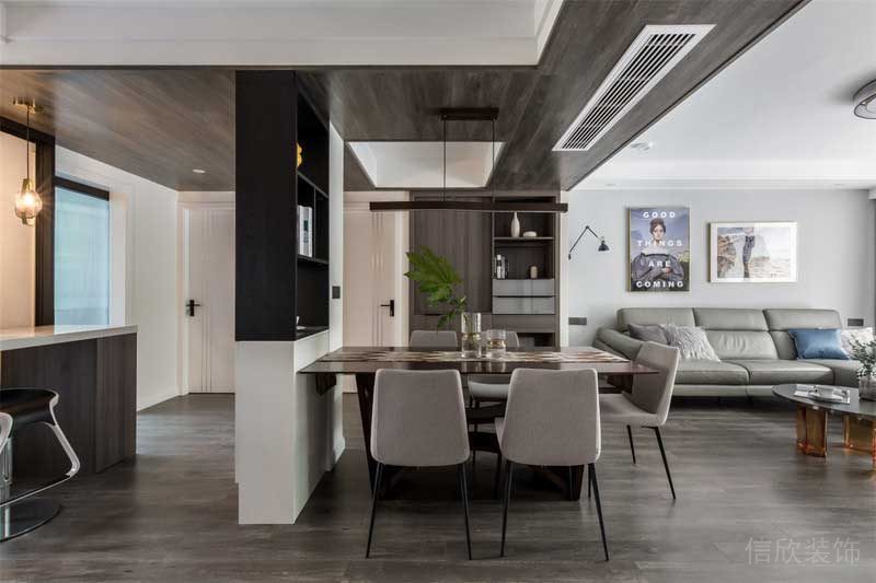 深圳羅湖區簡約風小戶型裝修工程施工餐廳 深圳羅湖區簡約風小戶型裝修工程施工餐廳