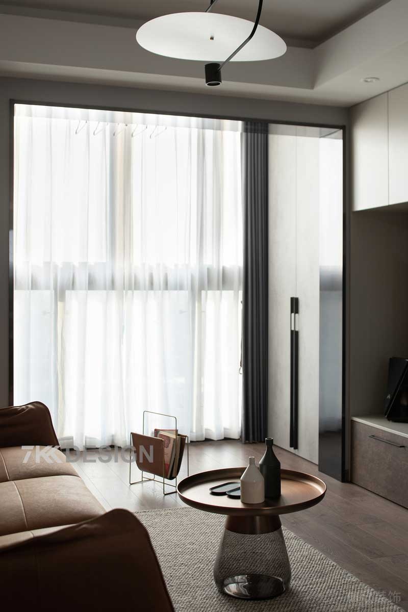 深圳福田區現代風格小戶型精裝修客廳茶幾 深圳福田區現代風格小戶型精裝修客茶幾