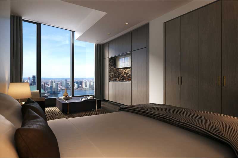 深圳羅湖區(qū)現(xiàn)代風(fēng)格酒店式公寓住宅裝修圖片客房