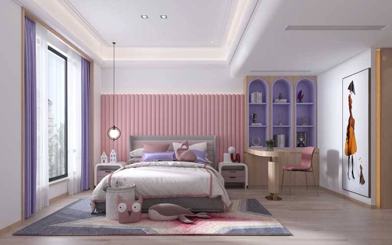 深圳南山區(qū)前海輕奢風(fēng)格新房三居室裝修兒童房 深圳南山區(qū)前海輕奢風(fēng)格新房三居室裝修兒童房